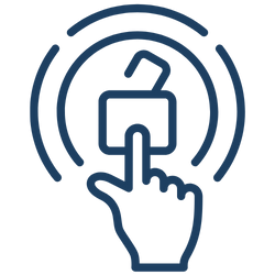 icoon TOEGANG - transparant - 250px